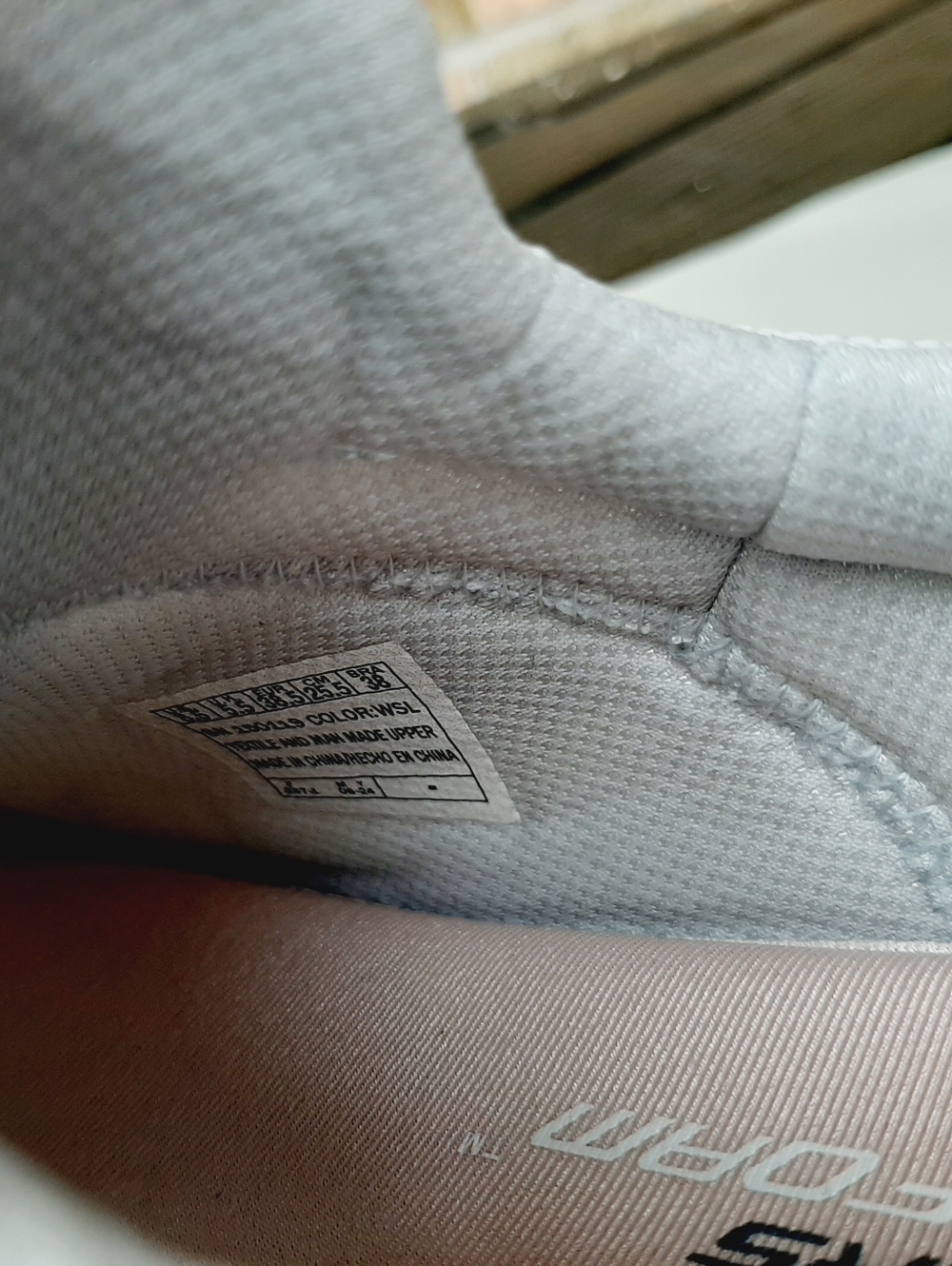 Skechers Off White Slip-ins Memory Foam Sneakers - Picture 3 of 7